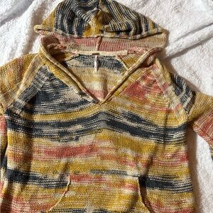 Free People Multicolor Knit Sweater